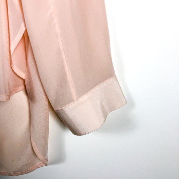 NWT Banana Repbulic Blouse 100% Silk P - Picture 2 of 8